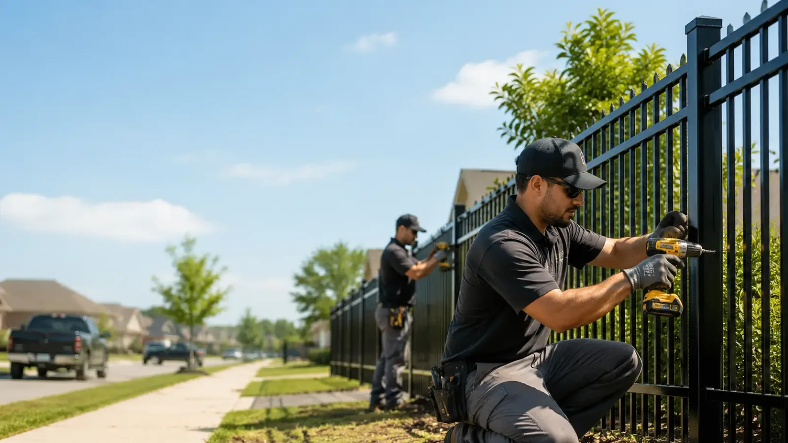 Metal Fence Installation in Upper Black Eddy, PA